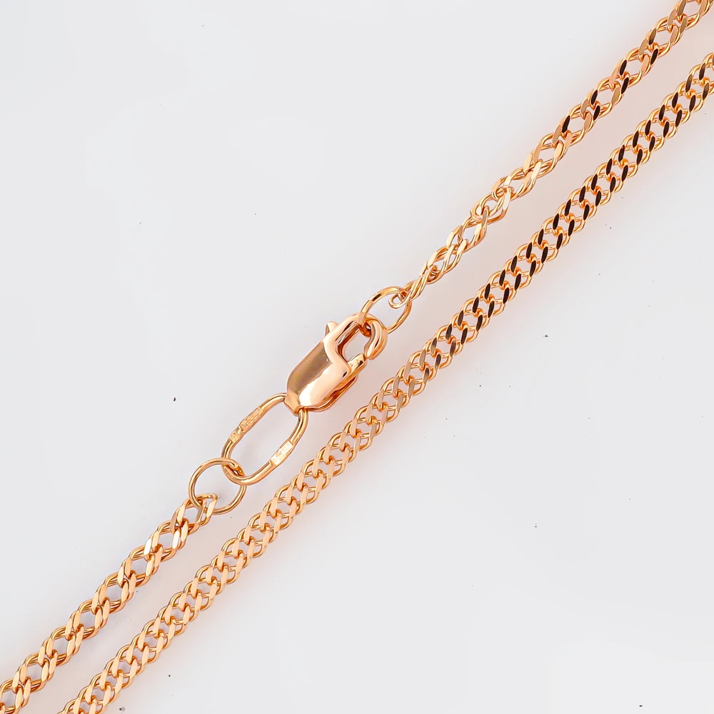 Цепь из красного золота 585 пробы