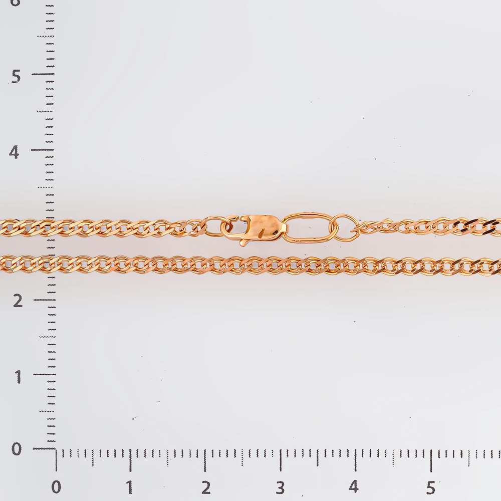 Цепь из красного золота 585 пробы