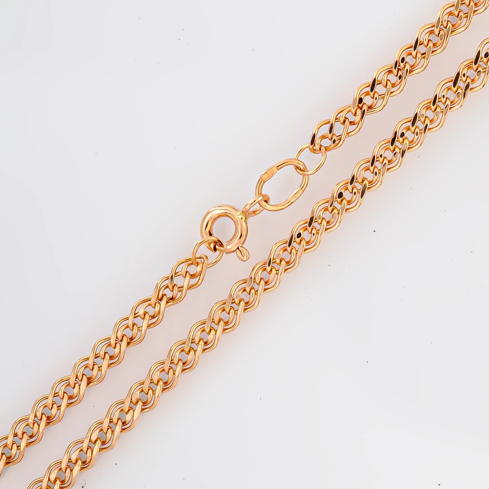 Цепь из красного золота 585 пробы