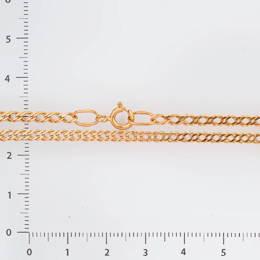 Цепь из красного золота 585 пробы