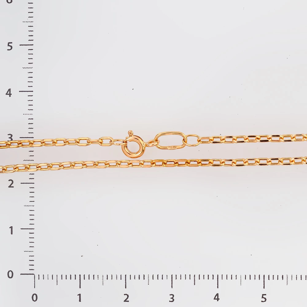 Цепь из красного золота 585 пробы
