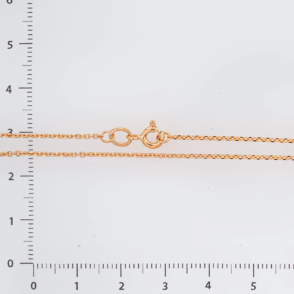 Цепь из красного золота 585 пробы