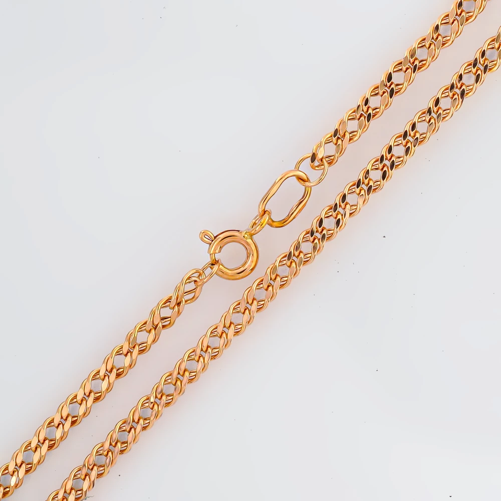 Цепь из красного золота 585 пробы