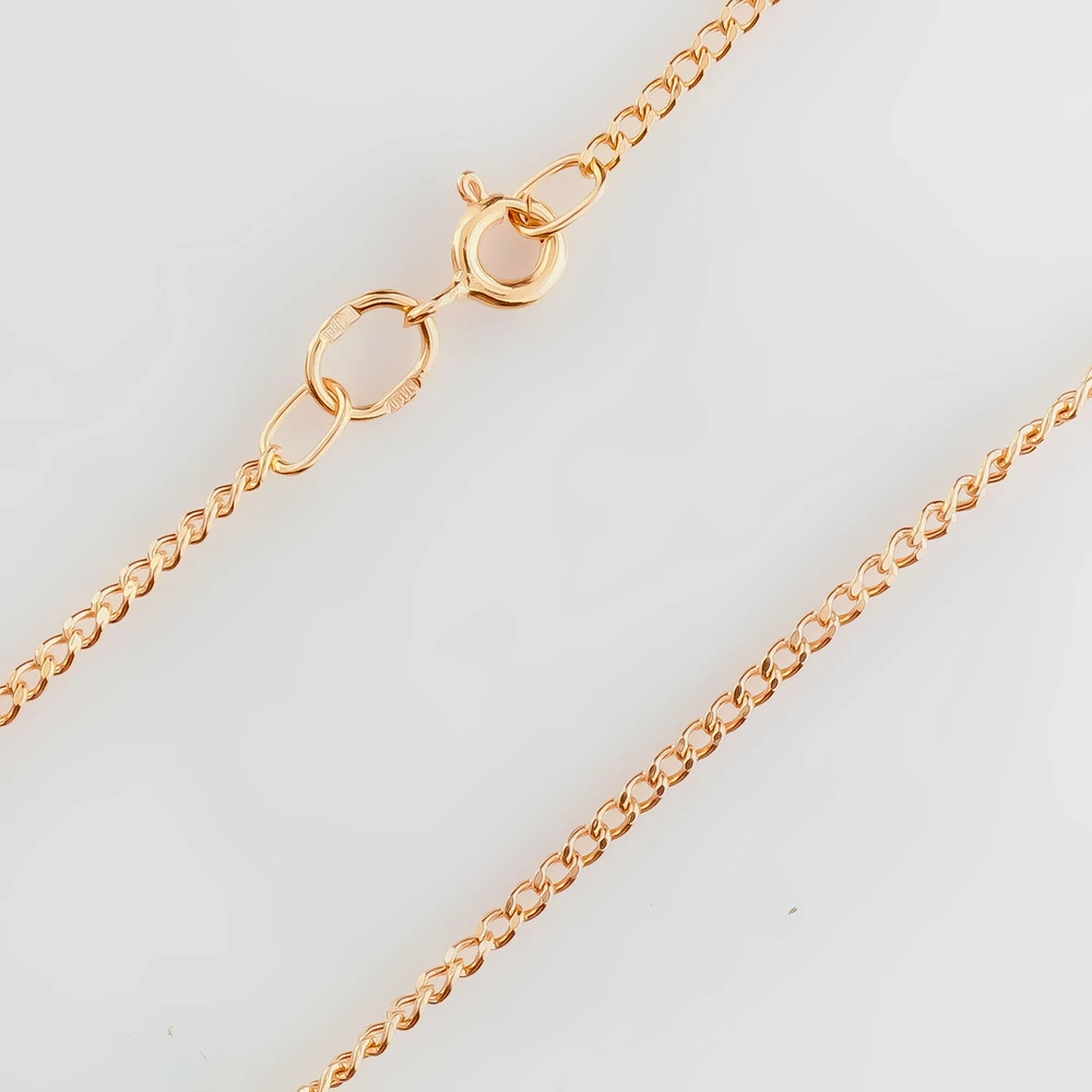 Цепь из красного золота 585 пробы