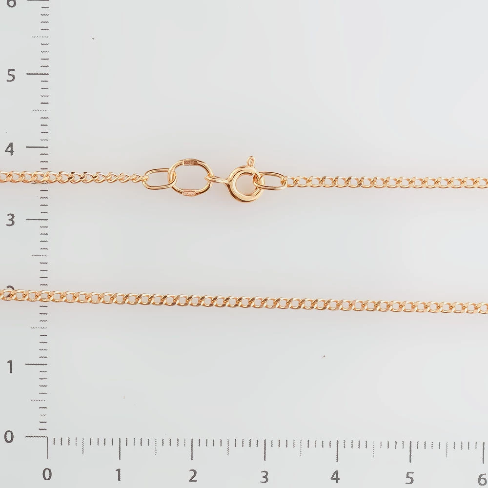 Цепь из красного золота 585 пробы