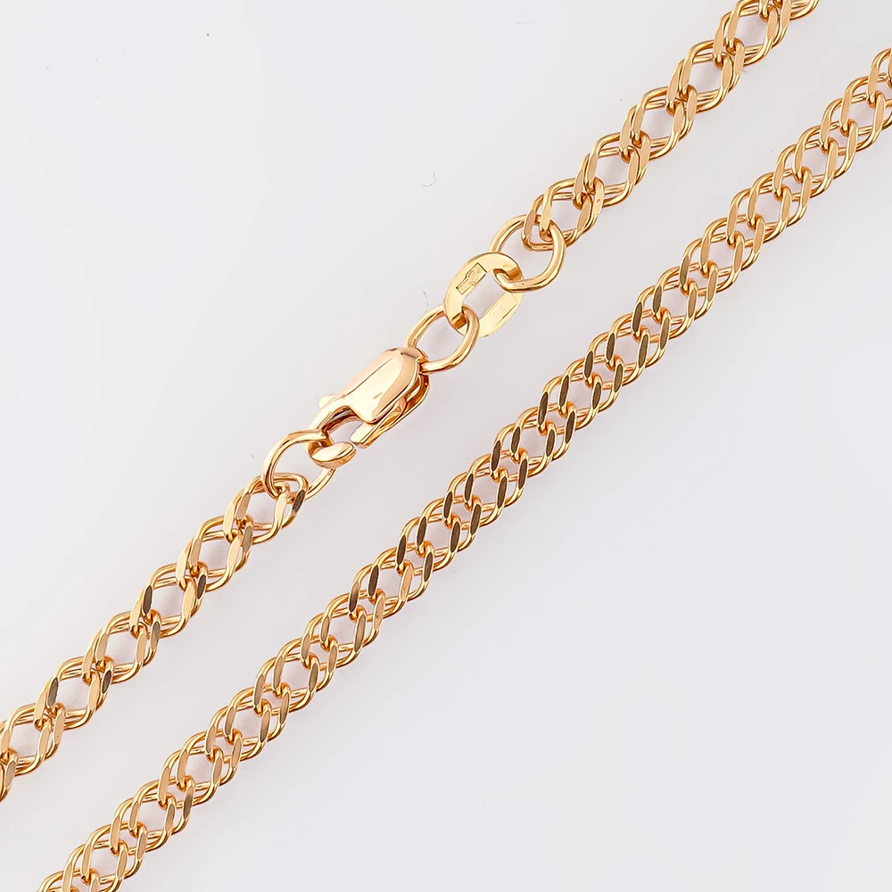 Цепь из красного золота 585 пробы