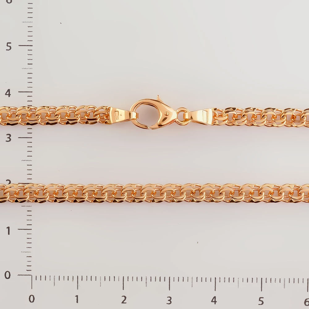 Цепь из красного золота 585 пробы