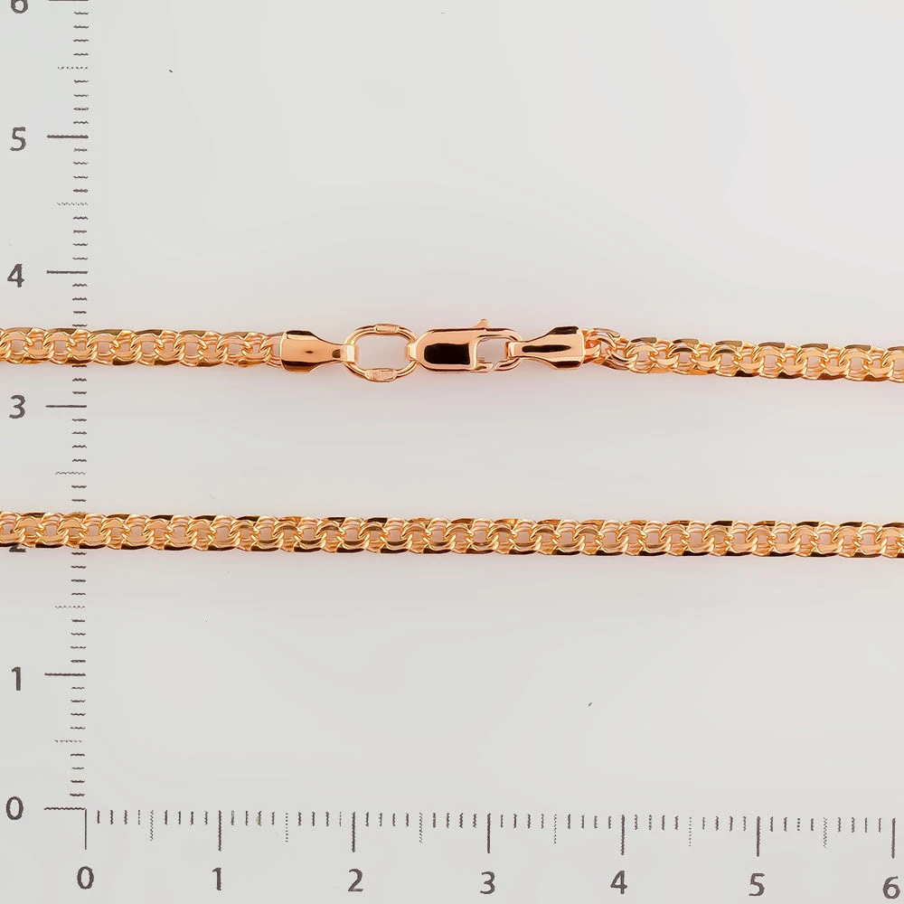 Цепь из красного золота 585 пробы