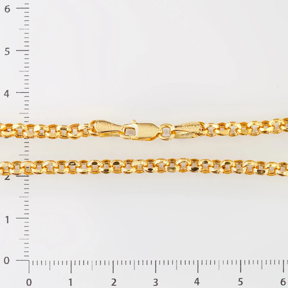 Цепь из желтого золота 585 пробы