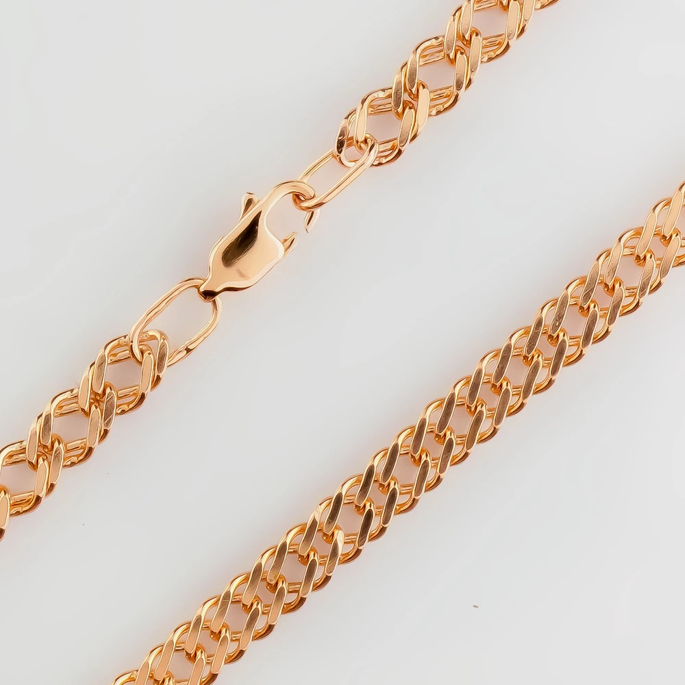 Цепь из красного золота 585 пробы