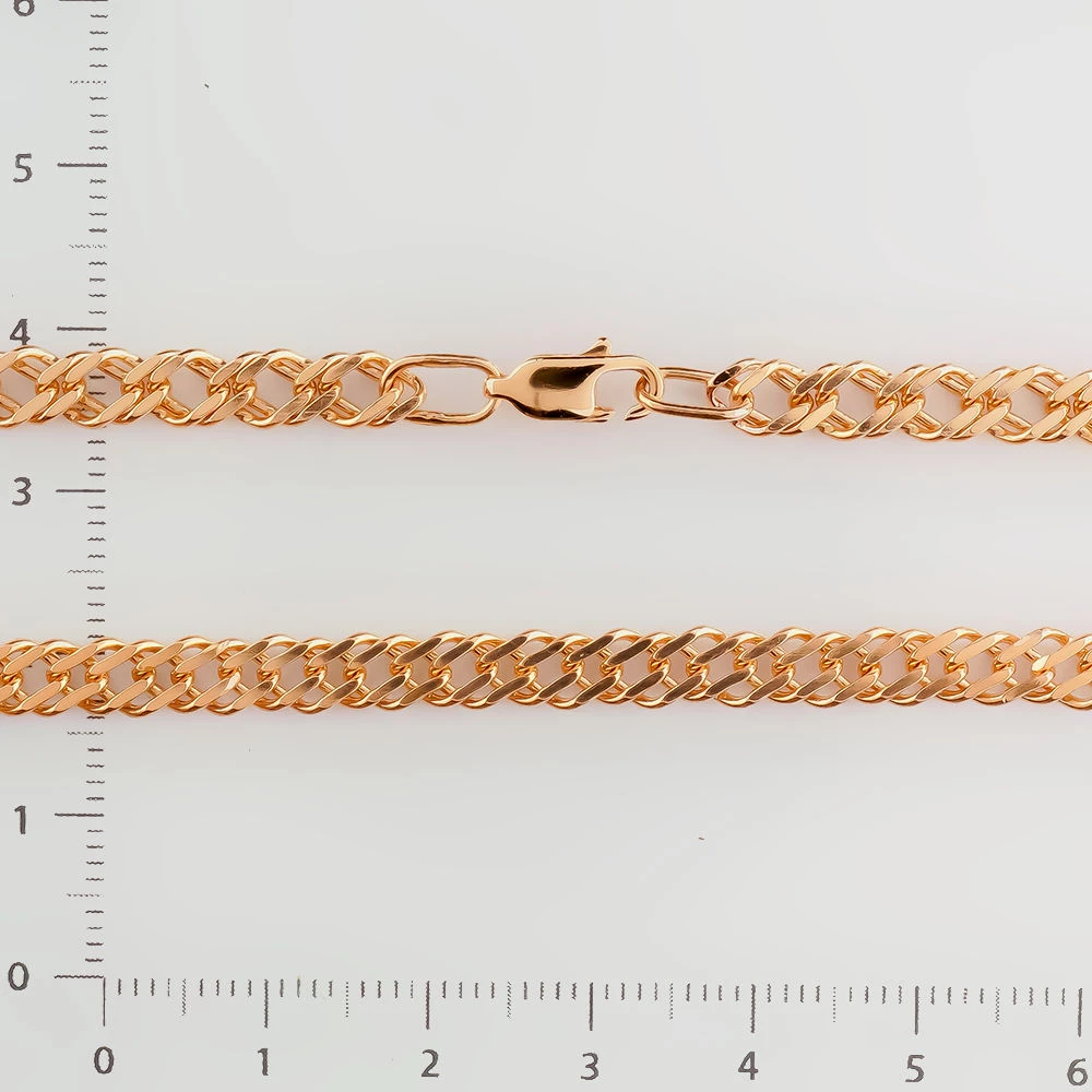 Цепь из красного золота 585 пробы