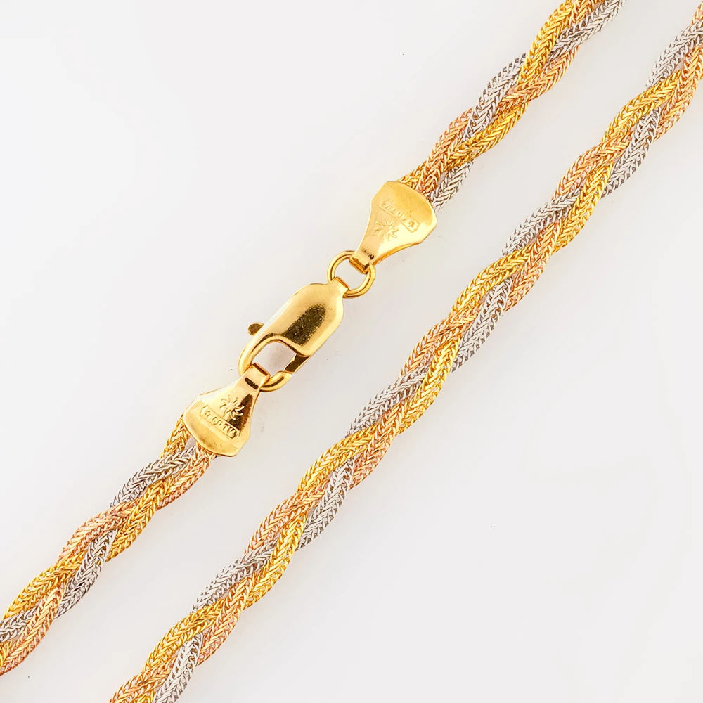 Цепь из желтого золота 750 пробы