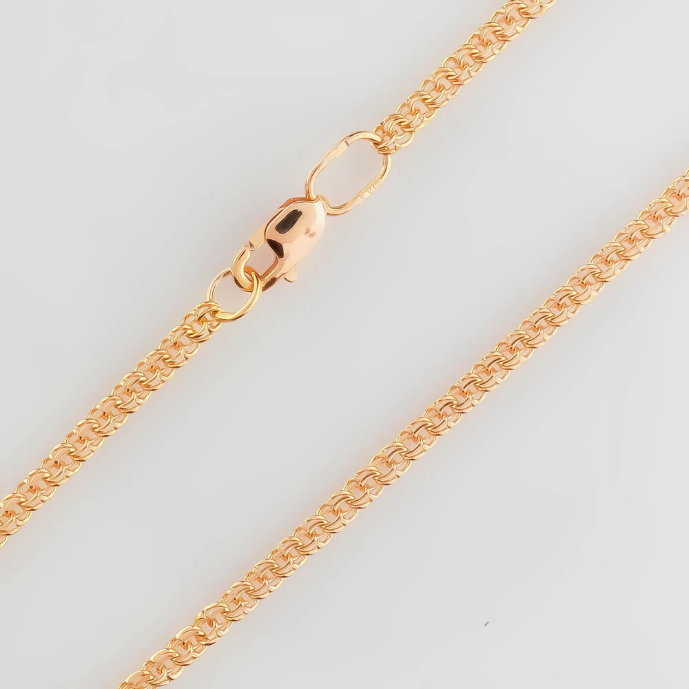 Цепь из красного золота 585 пробы