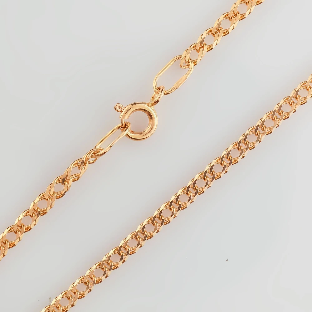 Цепь из красного золота 585 пробы