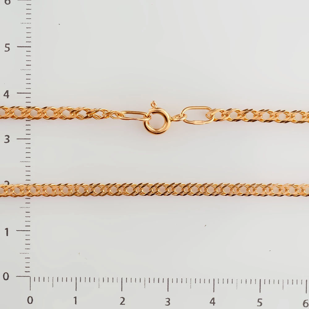 Цепь из красного золота 585 пробы