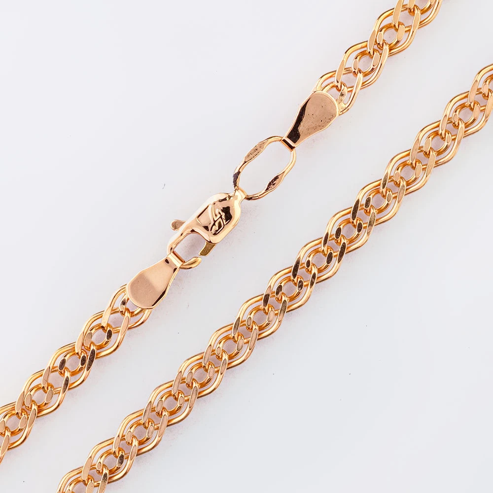 Цепь из красного золота 585 пробы