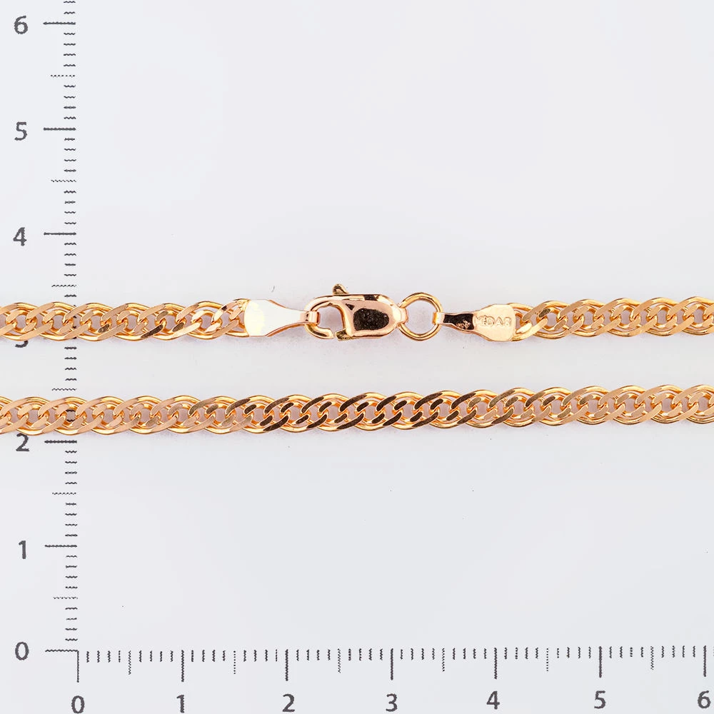 Цепь из красного золота 585 пробы