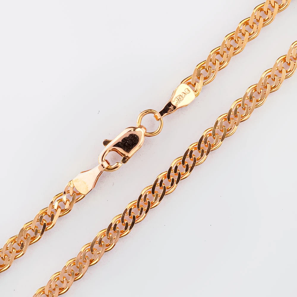 Цепь из красного золота 585 пробы