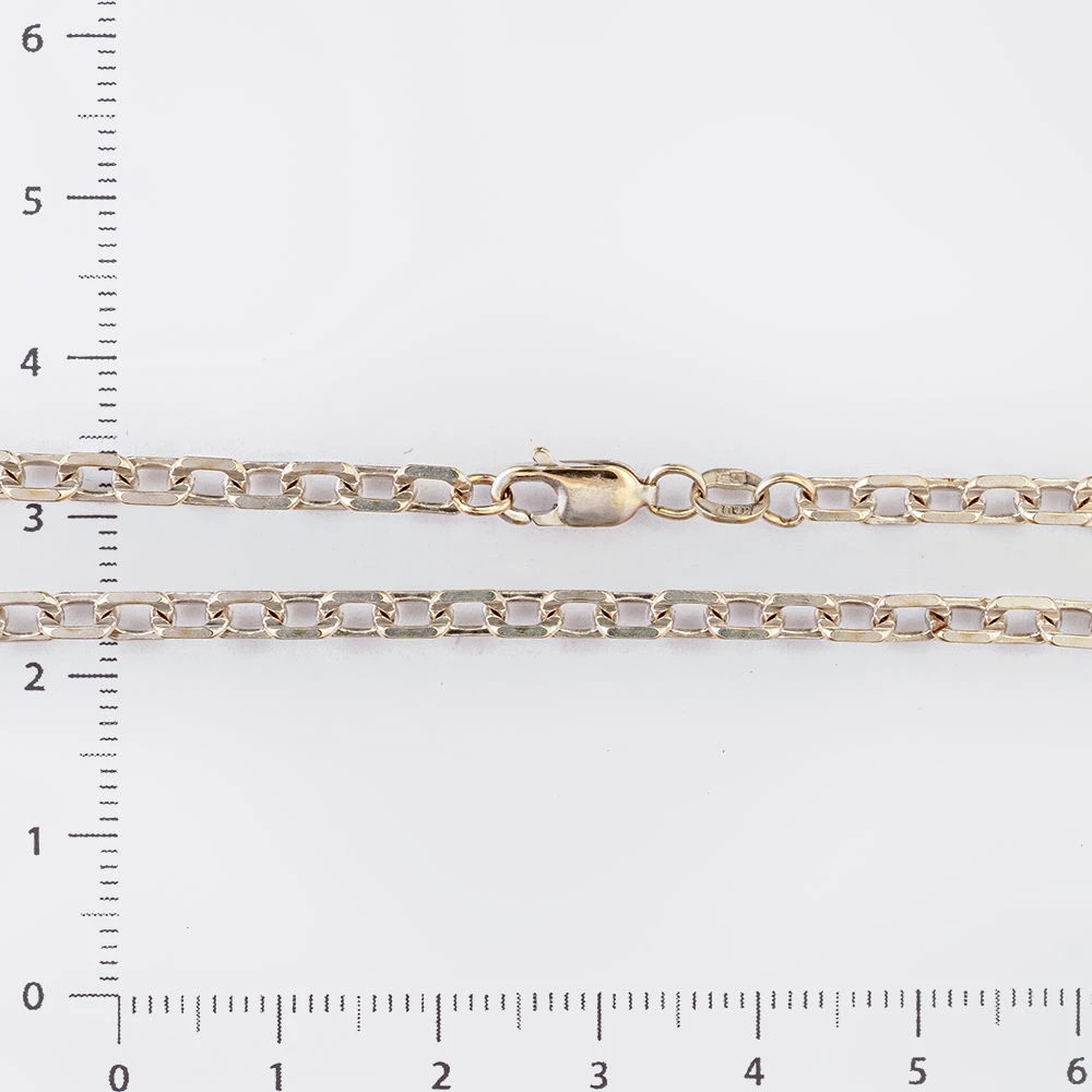 Цепь из белого золота 585 пробы