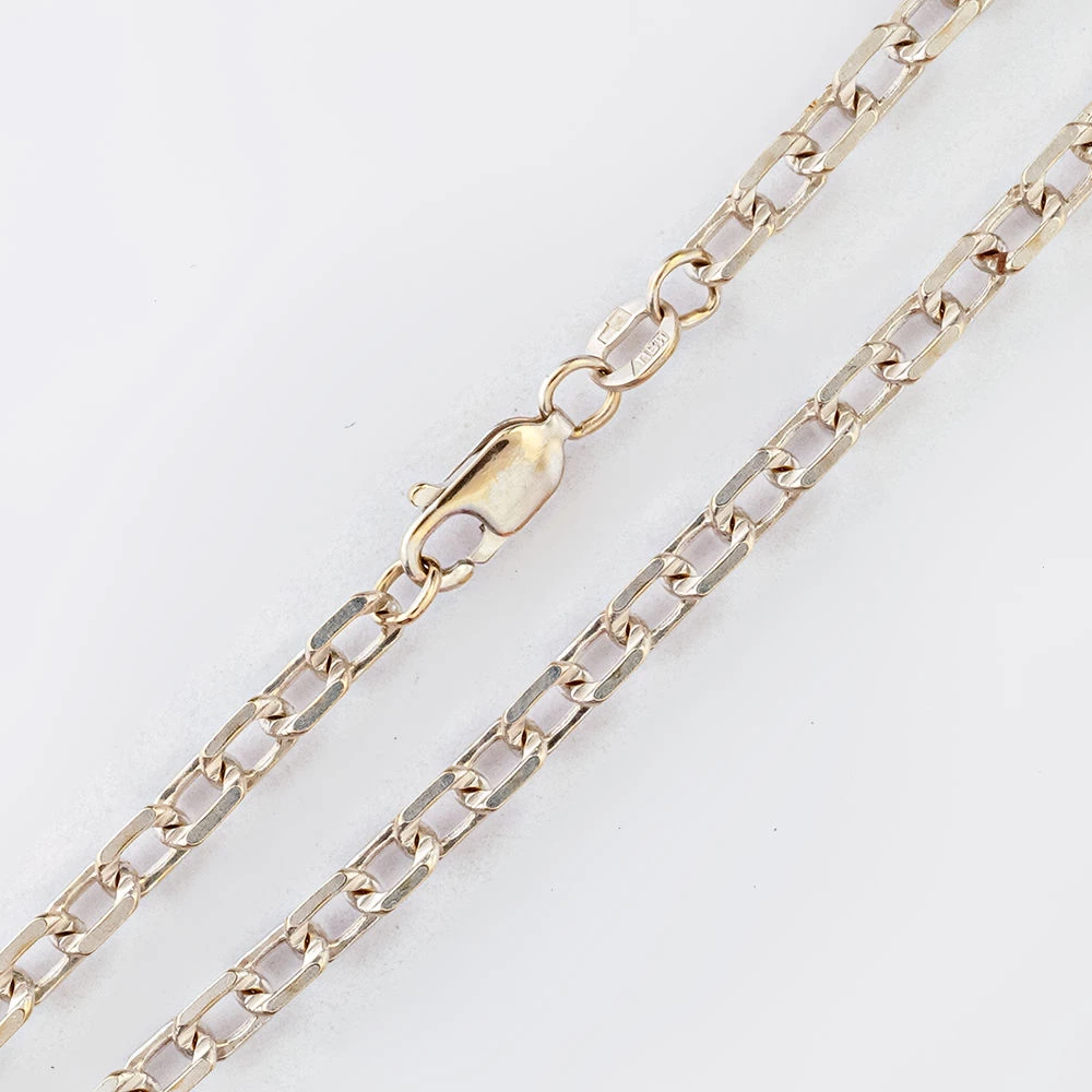 Цепь из белого золота 585 пробы