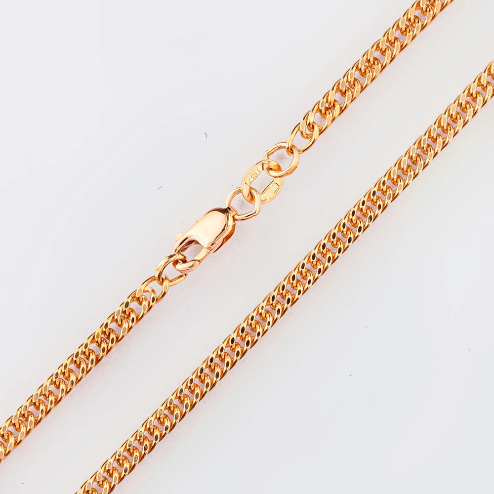 Цепь из красного золота 585 пробы