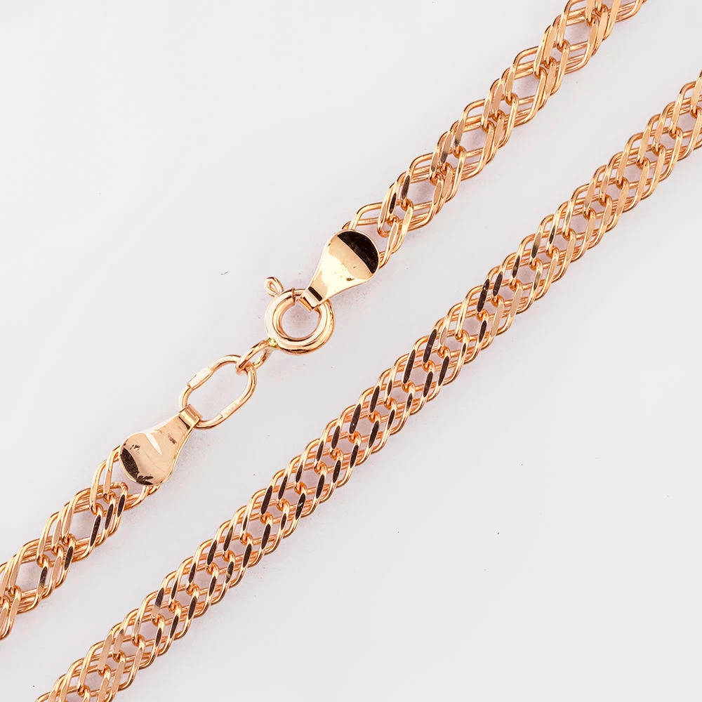 Цепь из красного золота 585 пробы