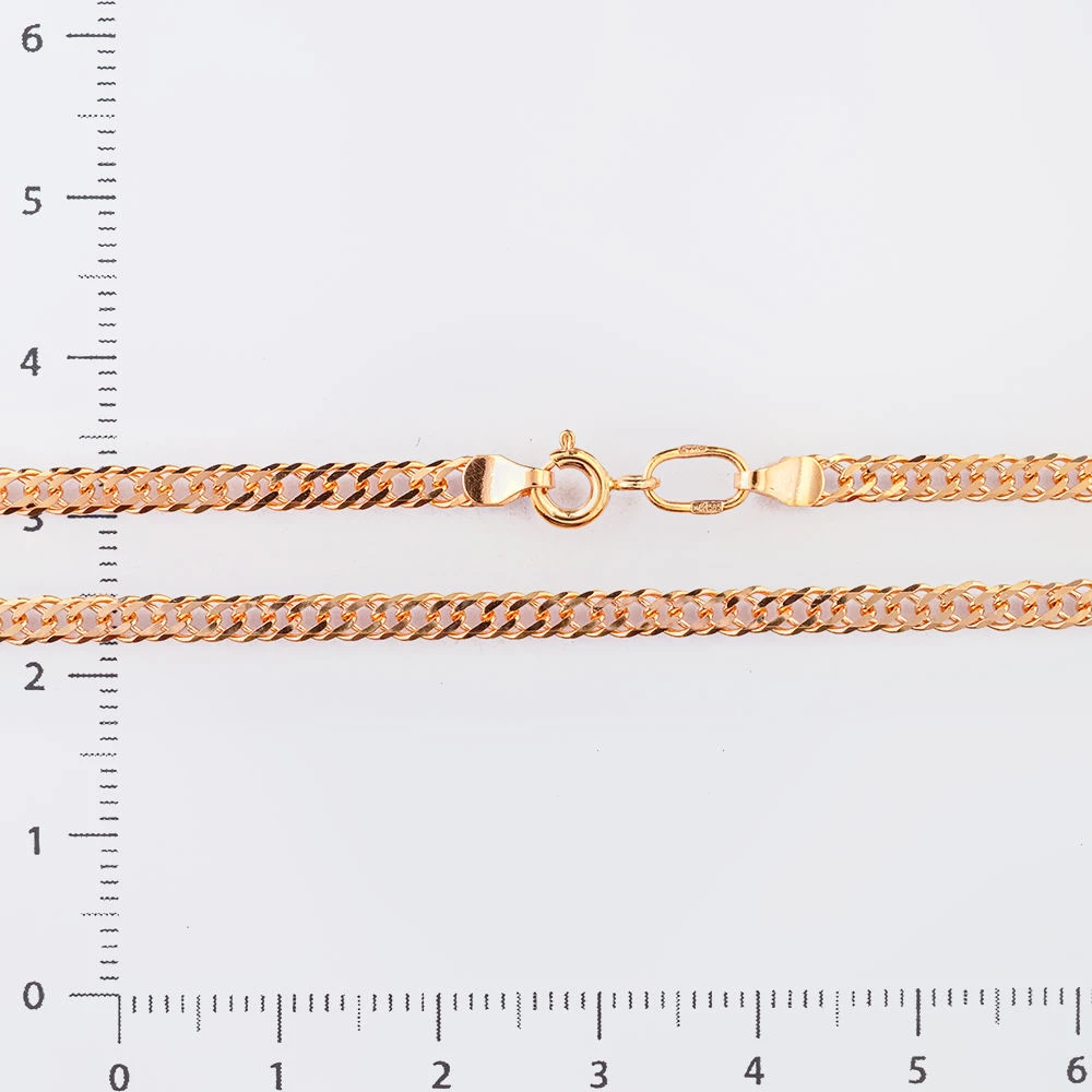 Цепь из красного золота 585 пробы