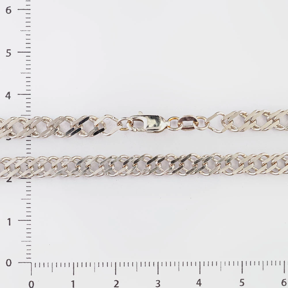 Цепь из белого золота 585 пробы