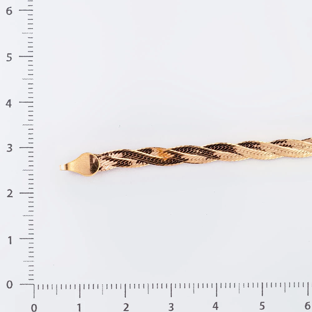 Цепь из красного золота 585 пробы