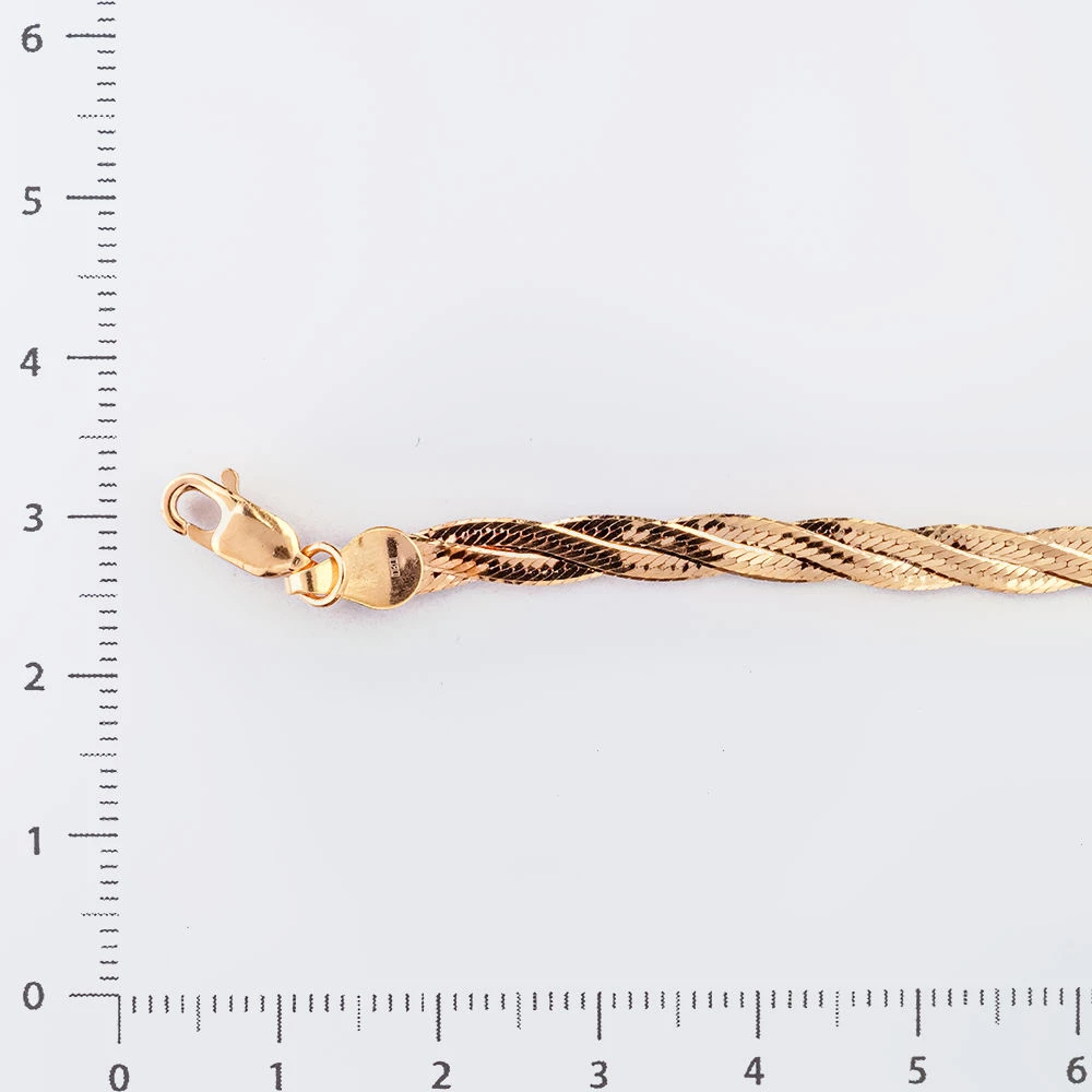 Цепь из красного золота 585 пробы