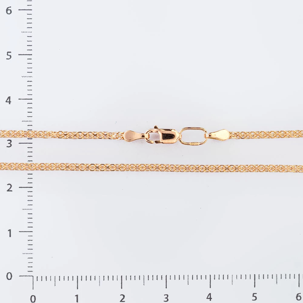 Цепь из красного золота 585 пробы