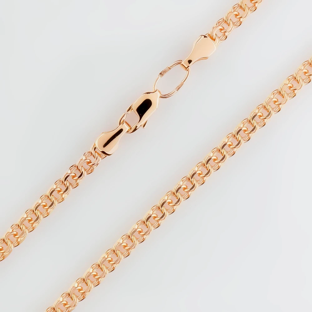 Цепь из красного золота 585 пробы