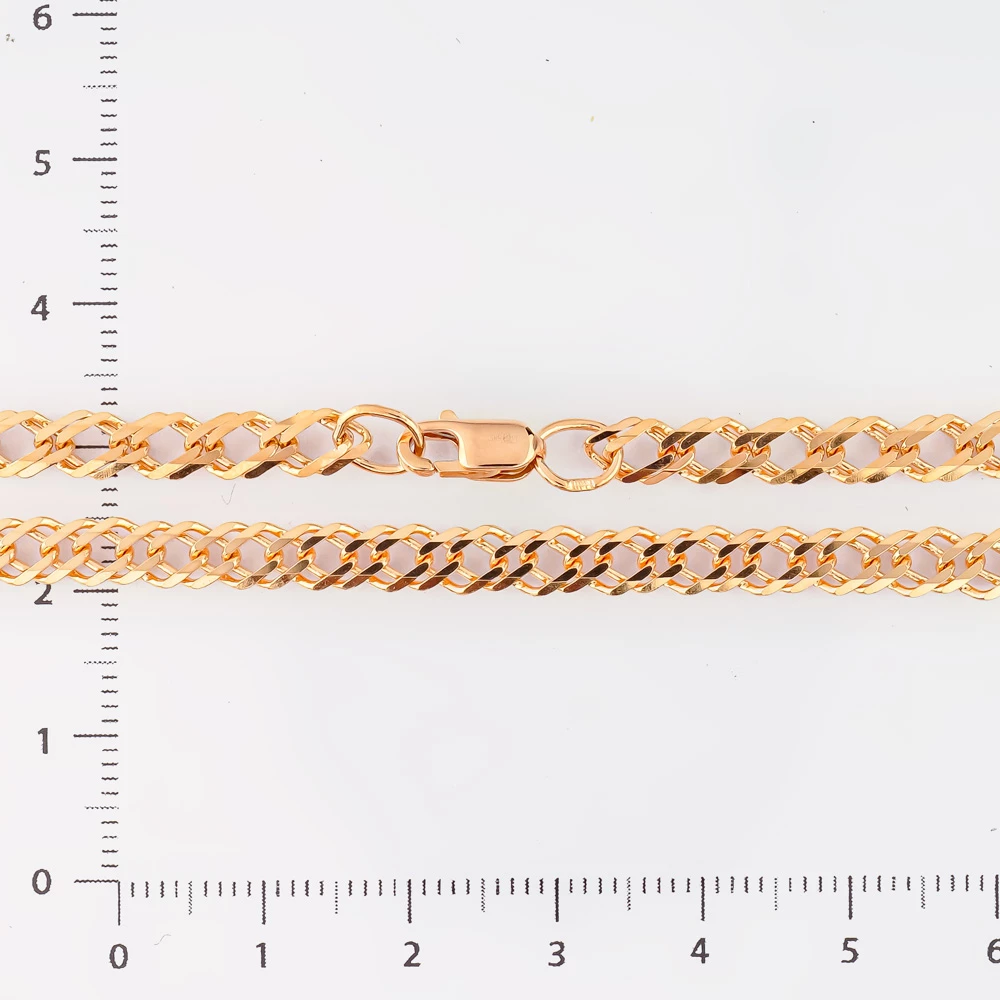 Цепь из красного золота 585 пробы