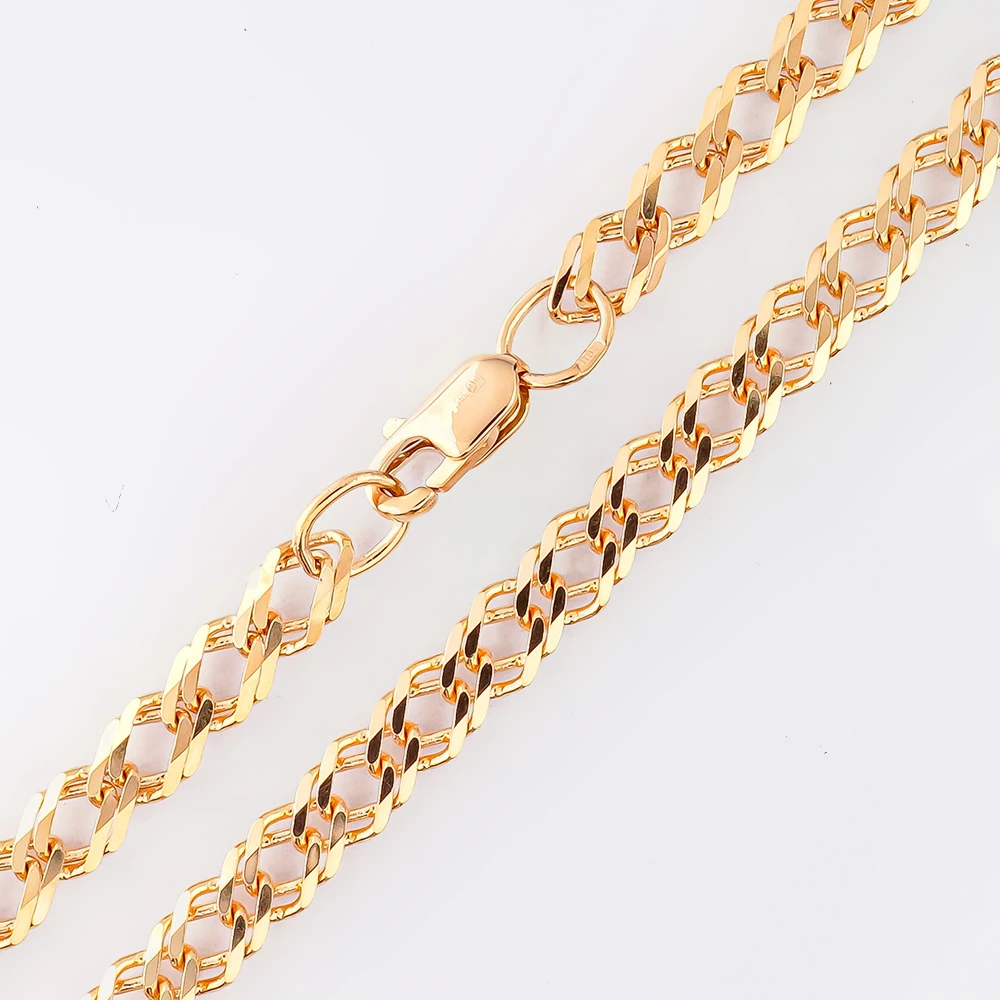 Цепь из красного золота 585 пробы