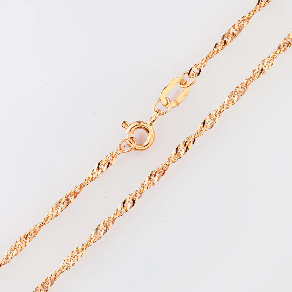 Цепь из красного золота 585 пробы