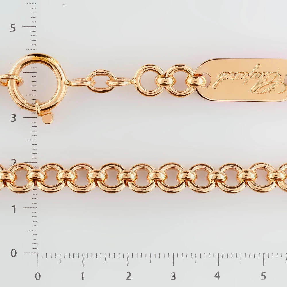 Цепь из белого золота 585 пробы