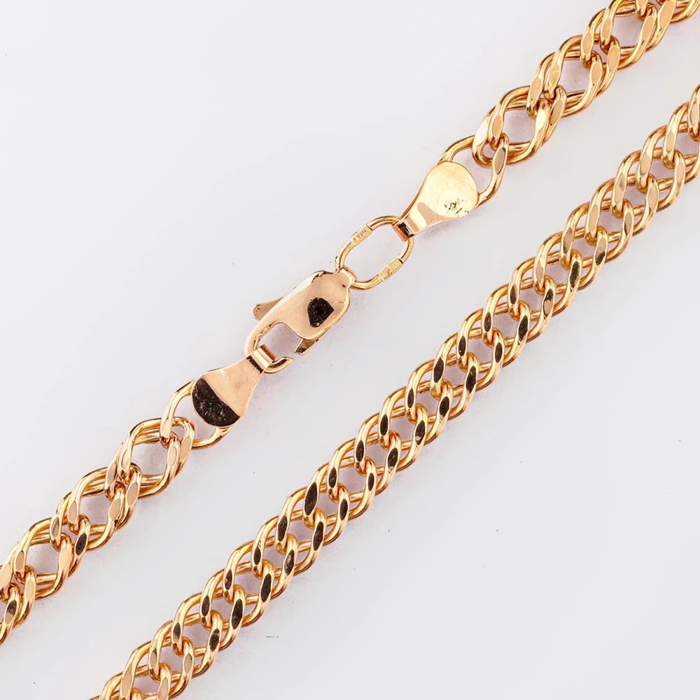 Цепь из красного золота 585 пробы