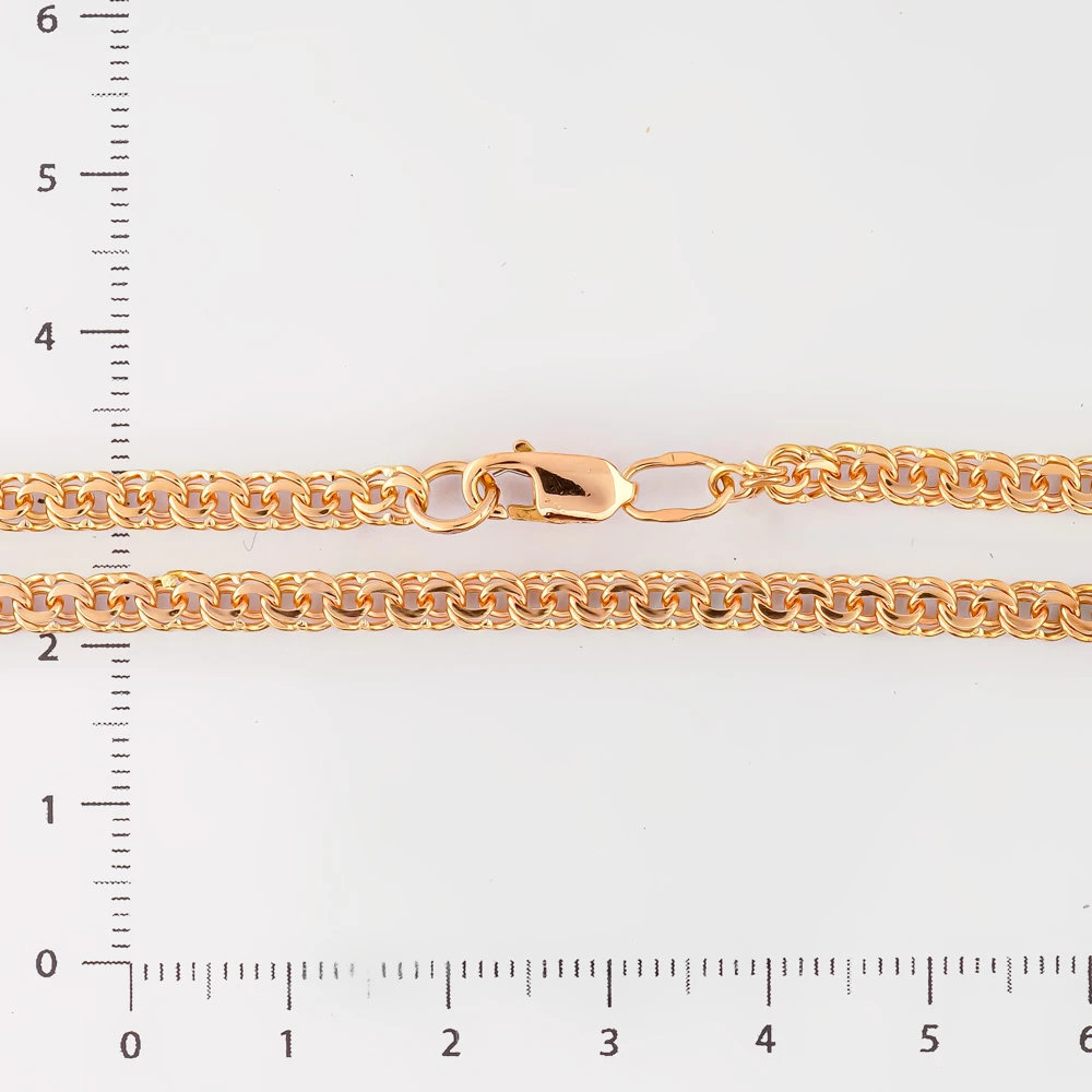 Цепь из красного золота 585 пробы