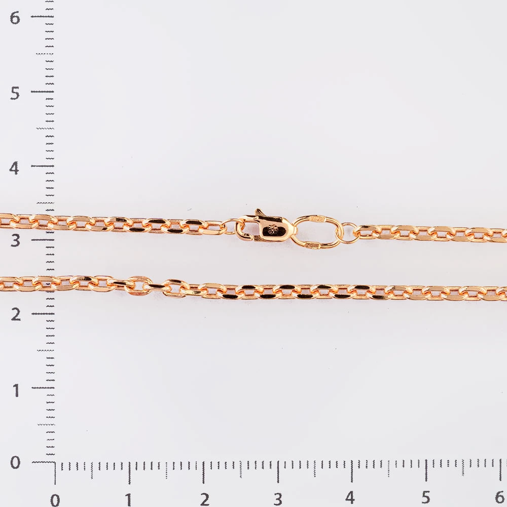Цепь из красного золота 585 пробы