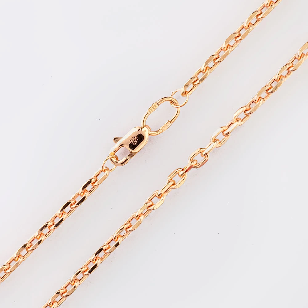 Цепь из красного золота 585 пробы