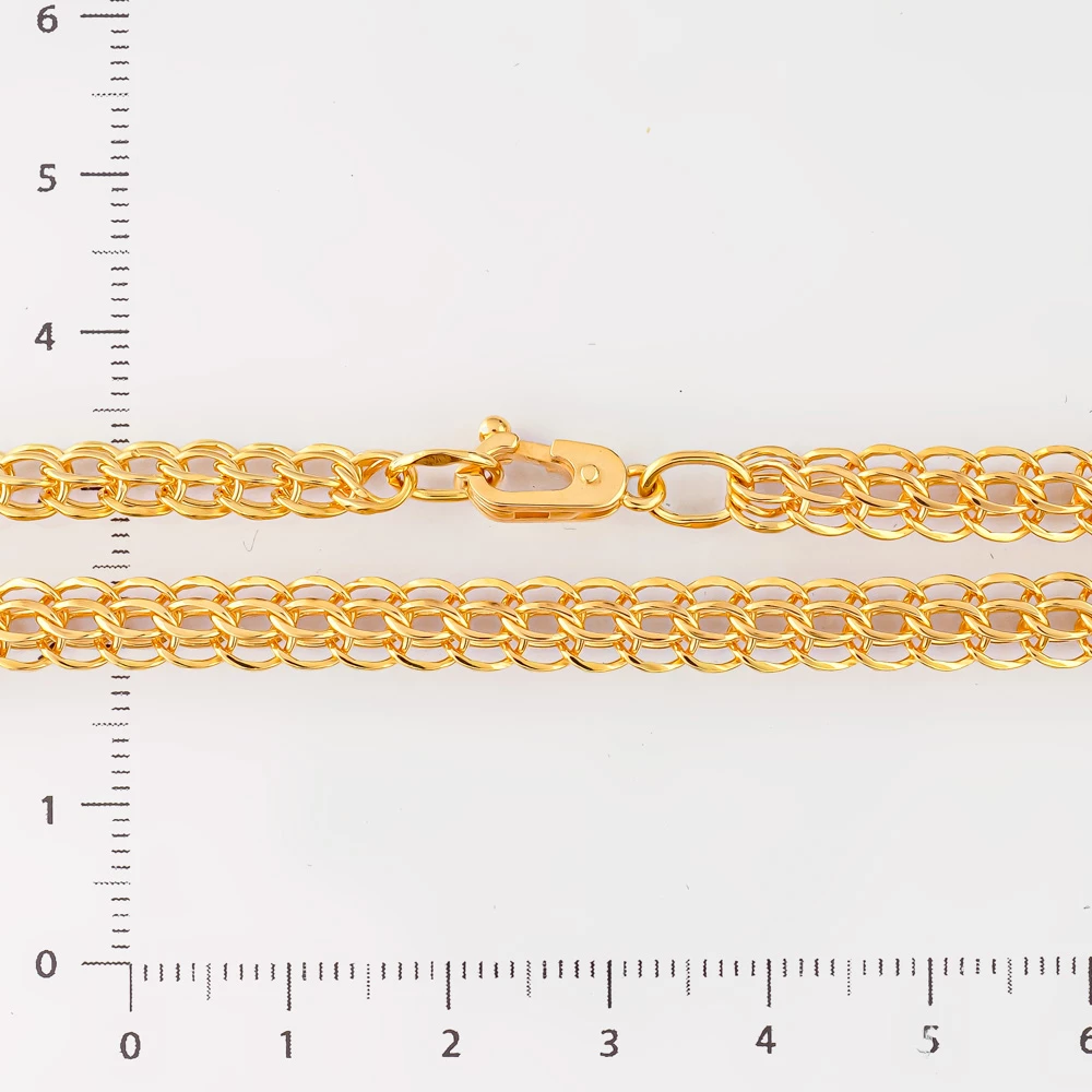 Цепь из желтого золота 750 пробы