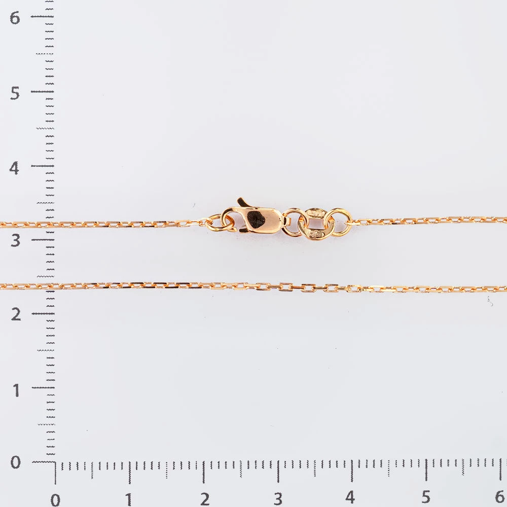 Цепь из красного золота 585 пробы