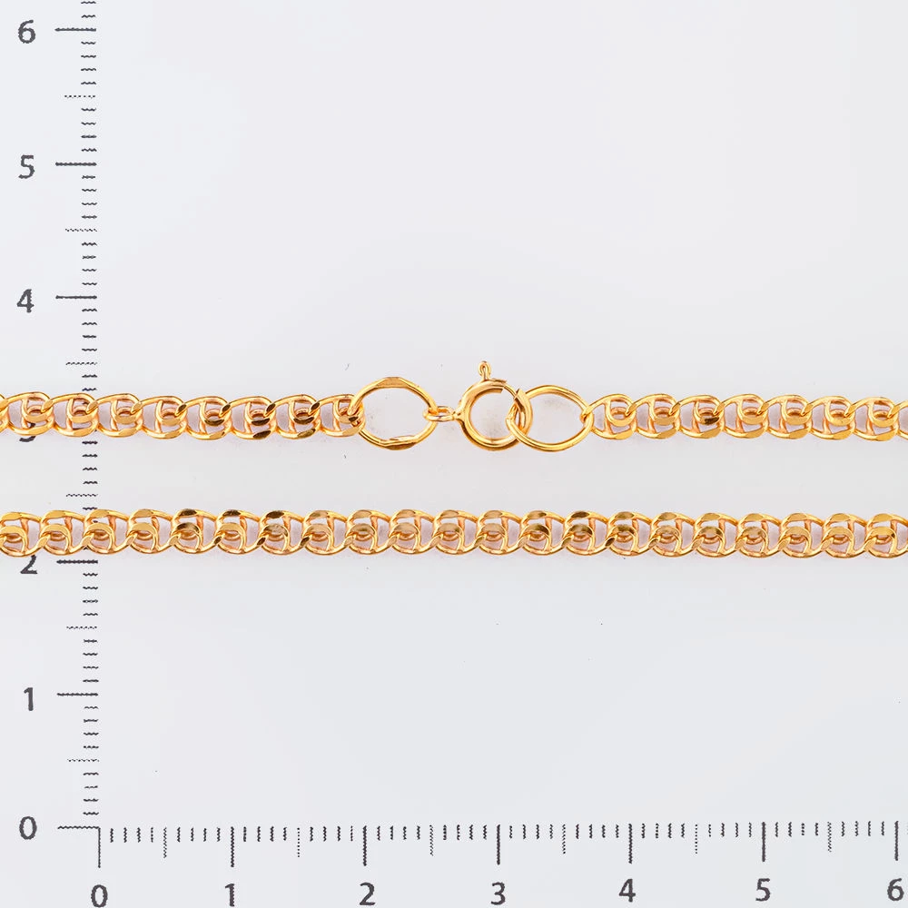 Цепь из красного золота 585 пробы