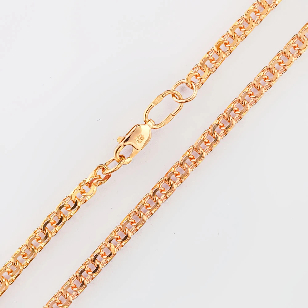 Цепь из красного золота 585 пробы