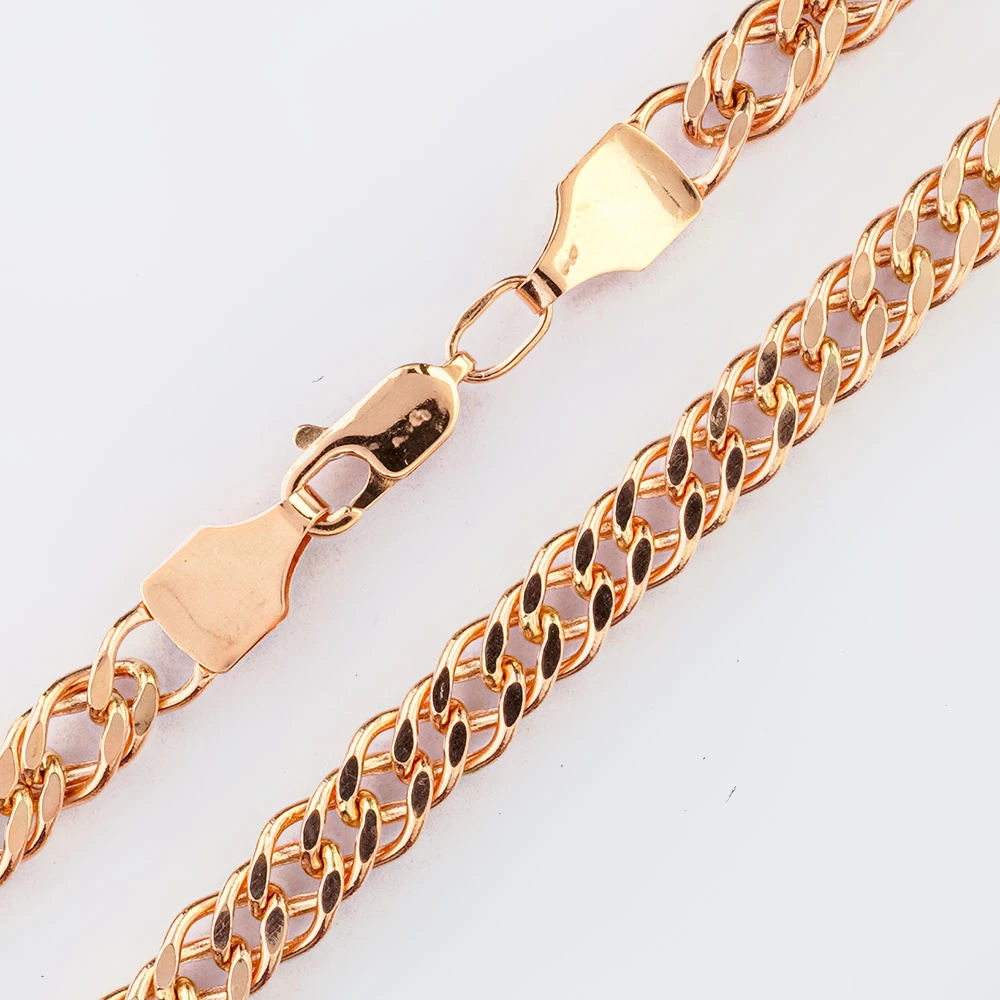 Цепь из красного золота 585 пробы