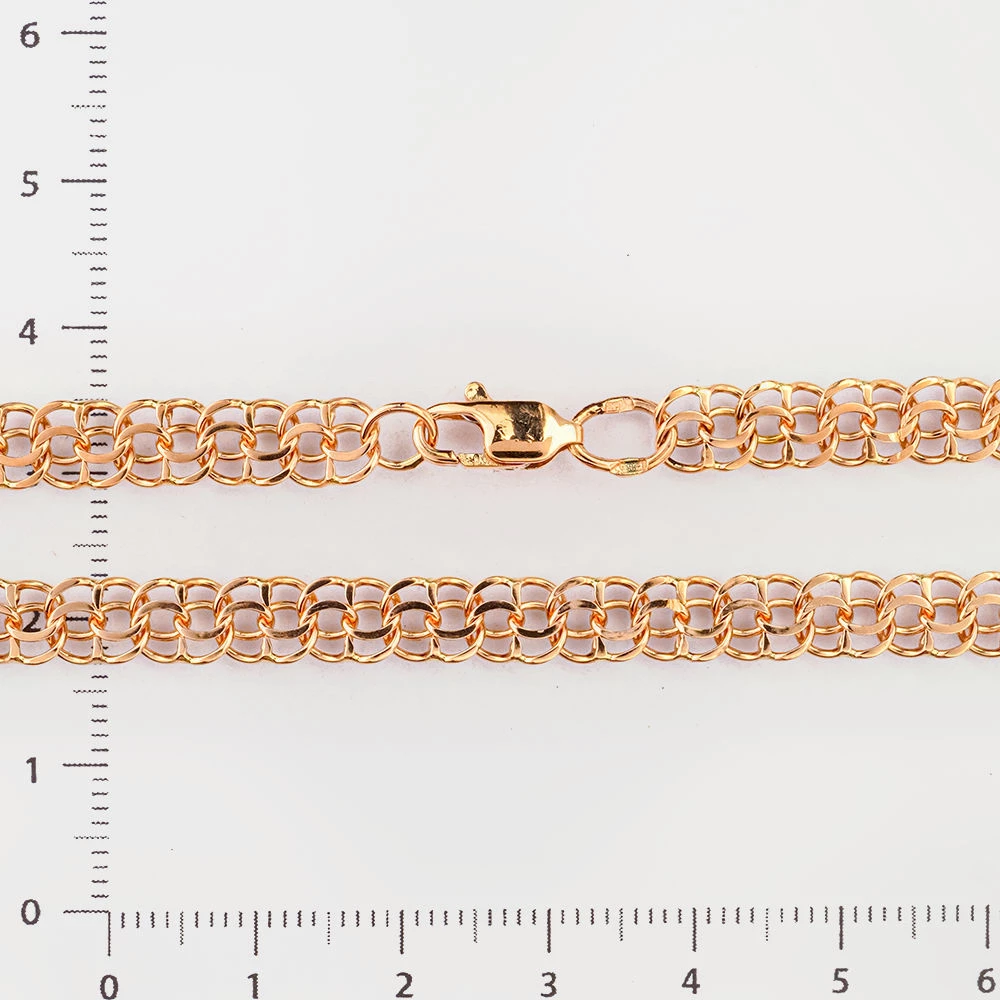 Цепь из красного золота 585 пробы