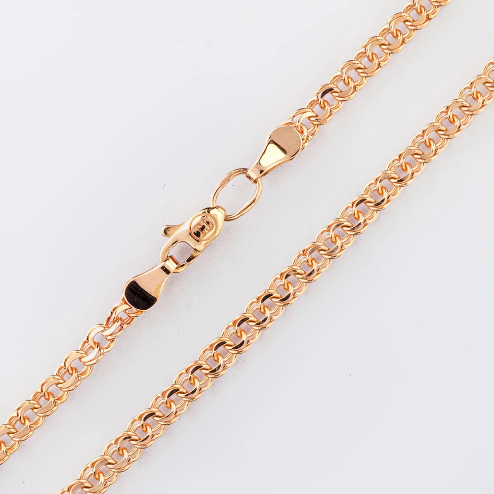 Цепь из красного золота 585 пробы