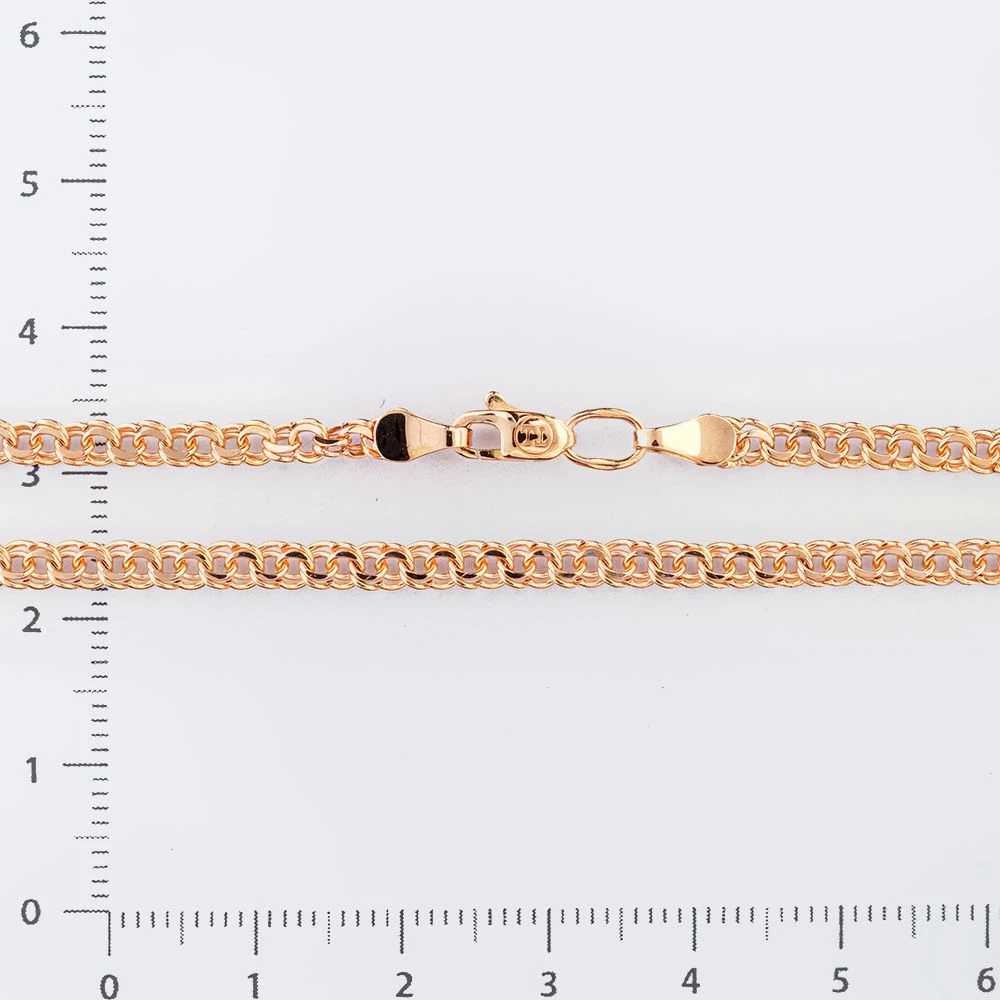 Цепь из красного золота 585 пробы