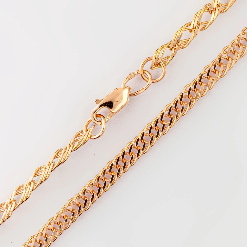 Цепь из красного золота 585 пробы