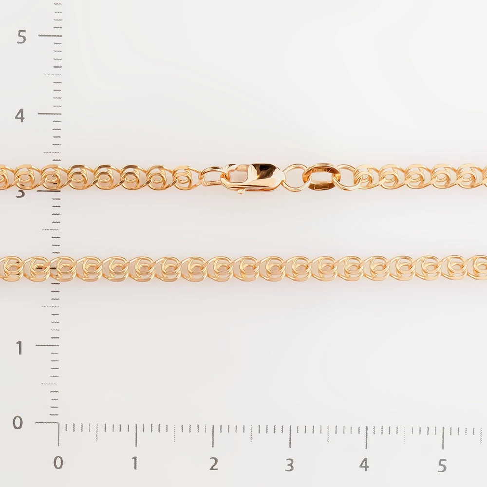 Цепь из красного золота 585 пробы